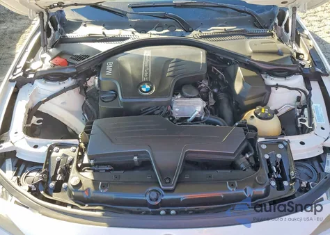 2015 BMW 328 I Sulev z USA, uszkodzony, nr VIN WBA3C1C53FP854012